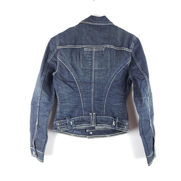 NWT Yanuk Button Up Denim Jean Jacket Size P - Picture 2 of 6
